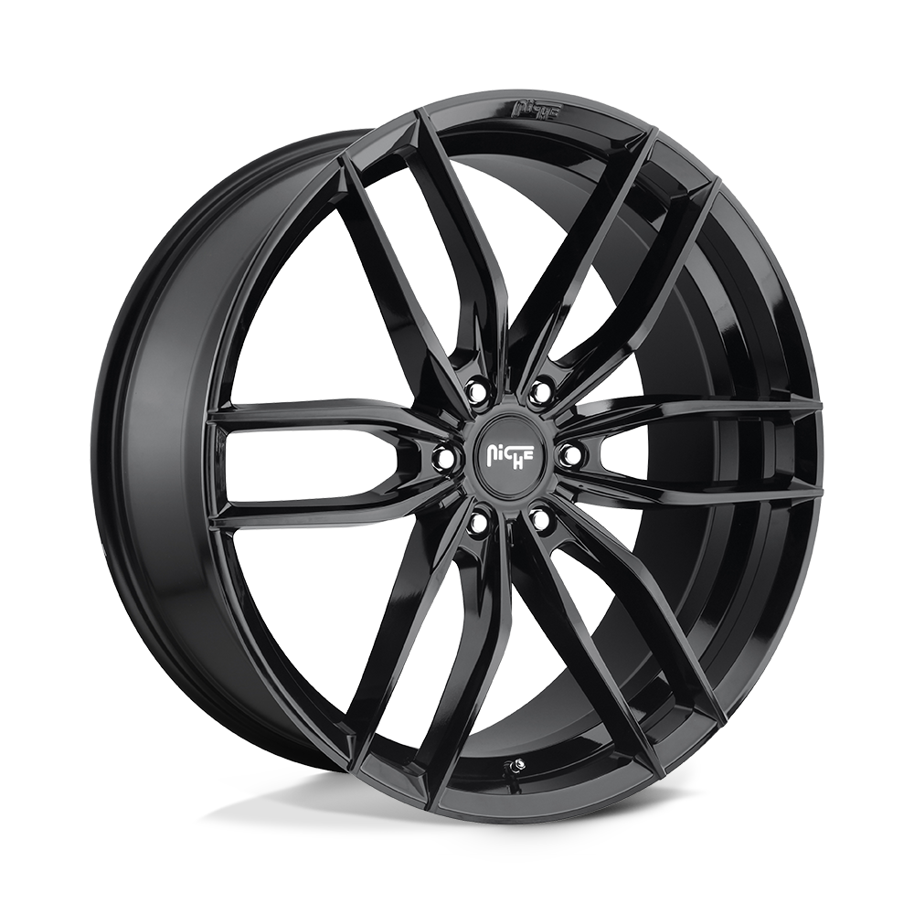Niche 1pc M209 Vosso 20x9 6x132 35 74.5 Noir Brillant