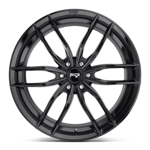 Niche 1pc M209 Vosso 24x9.5 6x139.7 30 78.1 Noir Brillant