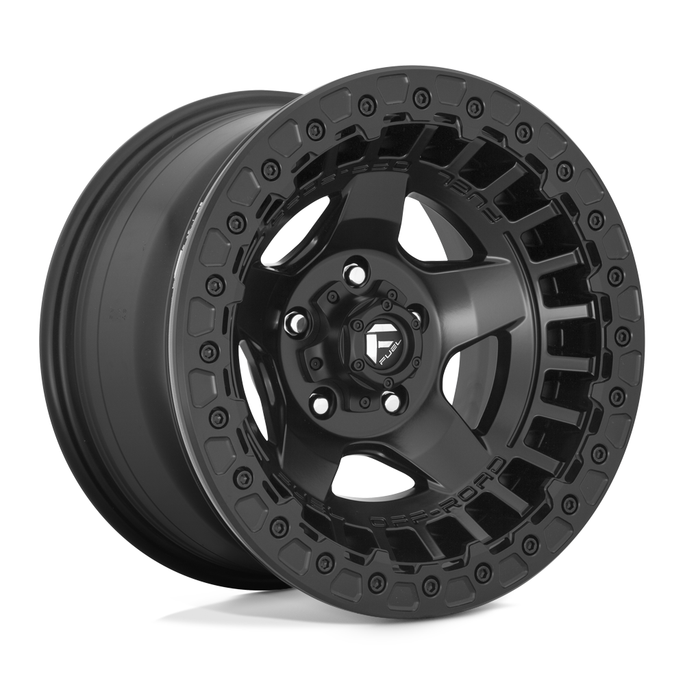FUEL OFF-ROAD D118 WARP BEADLOCK 17X9 6X139.7 -15 106.1 NOIR MAT