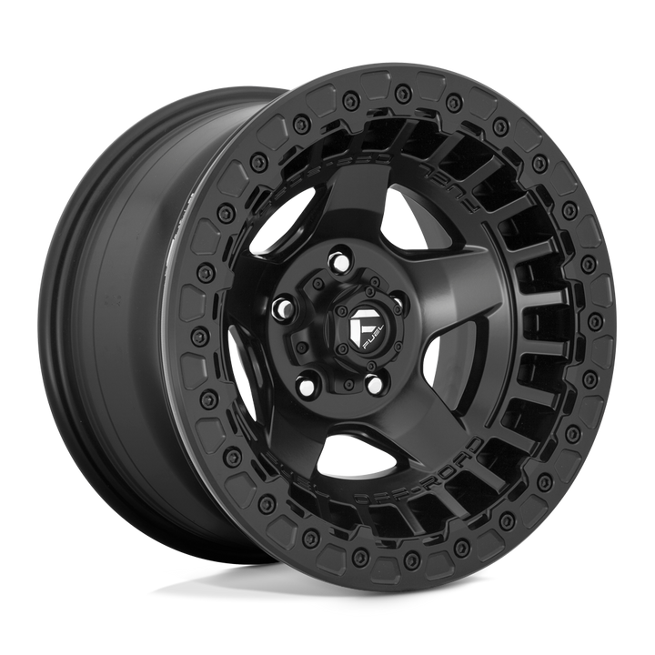 FUEL OFF-ROAD D118 WARP BEADLOCK 17X9 6X139.7 -15 106.1 NOIR MAT