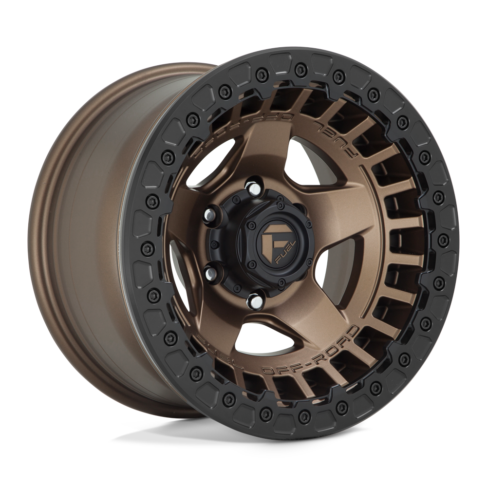 Fuel Off-Road D119 Warp Beadlock 17x9 6x139.7 -15 106.1 Matte Bronze