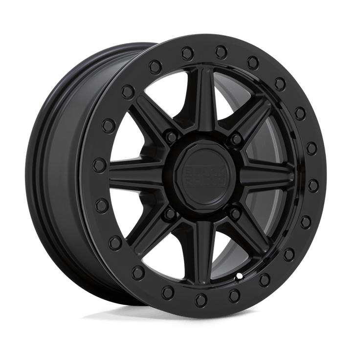 Black Rhino Powersports Webb UTV Beadlock 15x7 4x110 51 80.2 Noir Mat