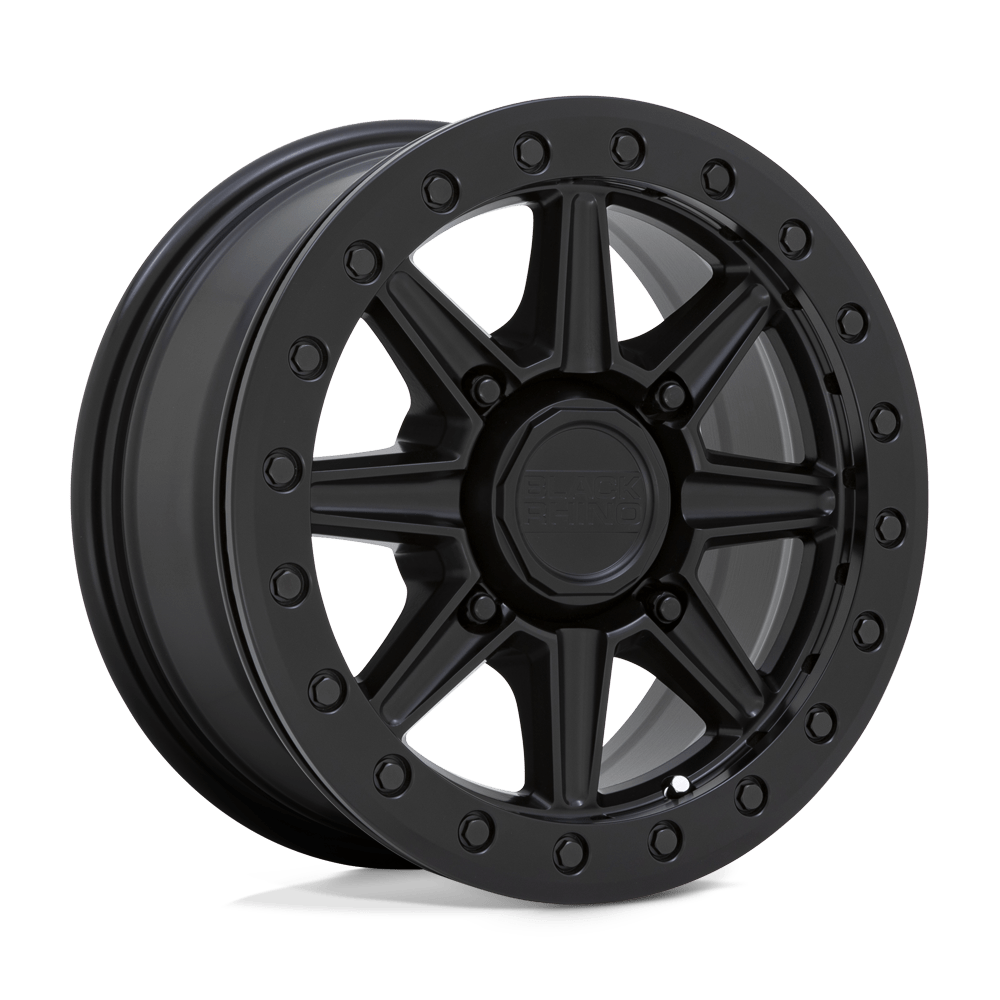Black Rhino Powersports Webb UTV Beadlock 14x7 4x110 36 80.2 Noir Mat