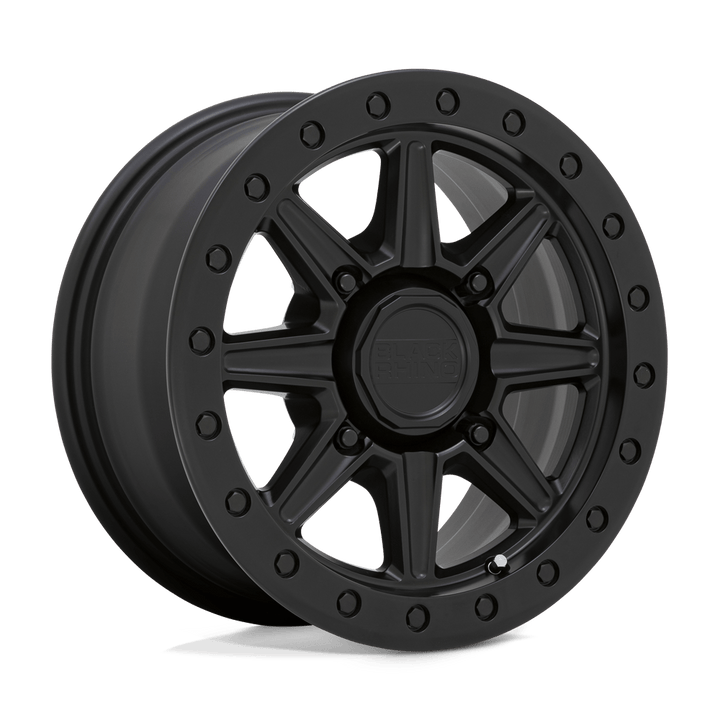 Black Rhino Powersports Webb UTV 14x7 4x137 51 106.1 Matte Black