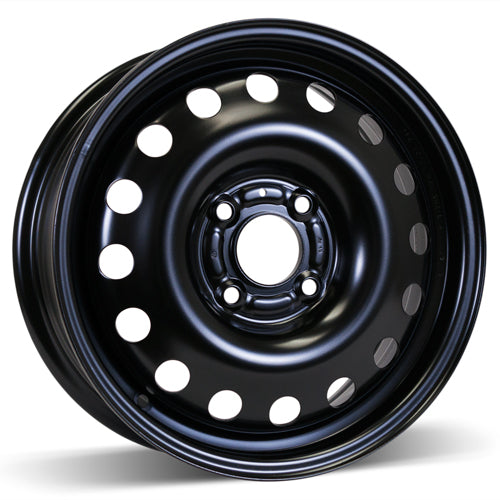 RSSW Steel Wheel 15x6 4x108 48 63.4 Black