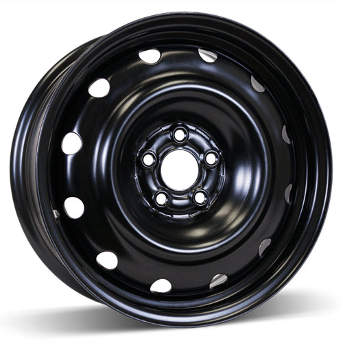 RSSW Steel Wheel 16x6.5 5x100 40 57.1 Black