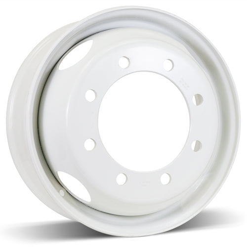 RSSW Steel Wheel 19.5x6.75 8x275 147 221 White