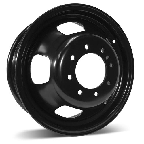 RSSW Steel Wheel 17x6 8x165.1 136 121.3 Black