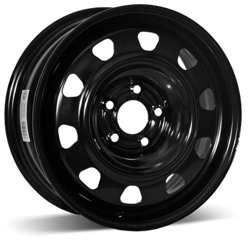 RSSW Steel Wheel 16x6.5 5x110 46 65.1 Black