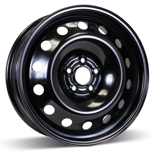 RSSW Steel Wheel 17x6.5 5x105 39 56.6 Black