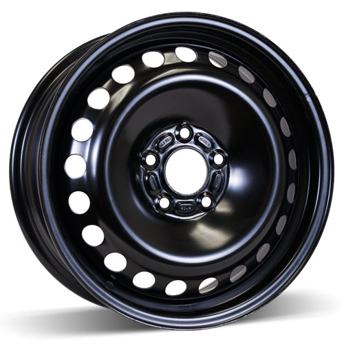 RSSW Steel Wheel 16x6.5 5x108 50 63.4 Black