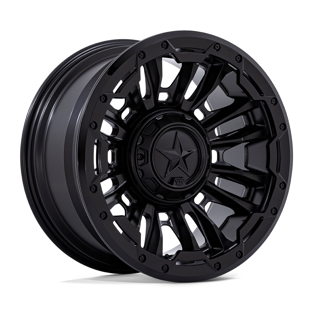 XD Xd870 Bomber 20x9 8x180 1 124.2 Matte Black G-blk Ring