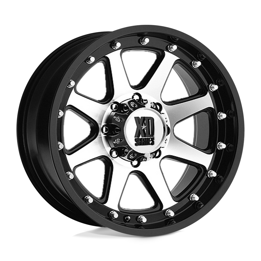 XD Wheels Xd798 Addict 20x9 6x139.7 18 106.1 Noir Mat Usiné