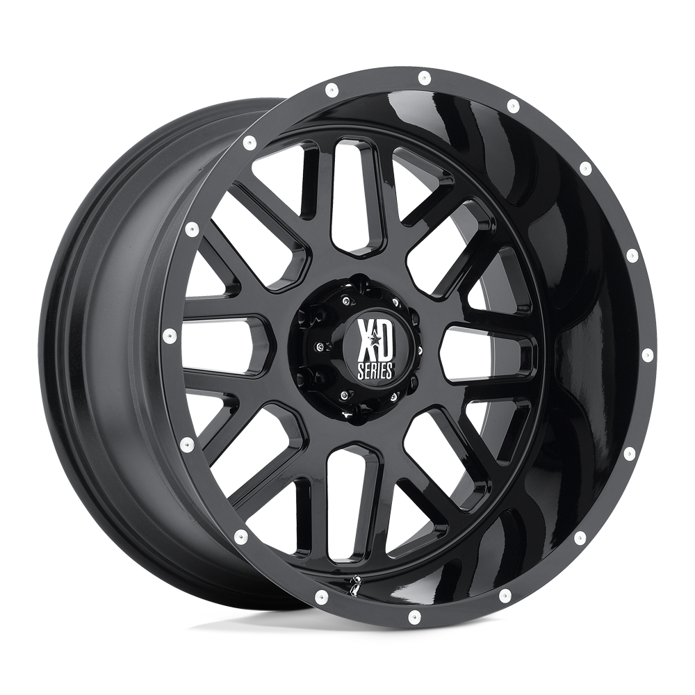 XD Wheels Xd820 Grenade 18x9 5x127 18 78.1 Noir Satiné