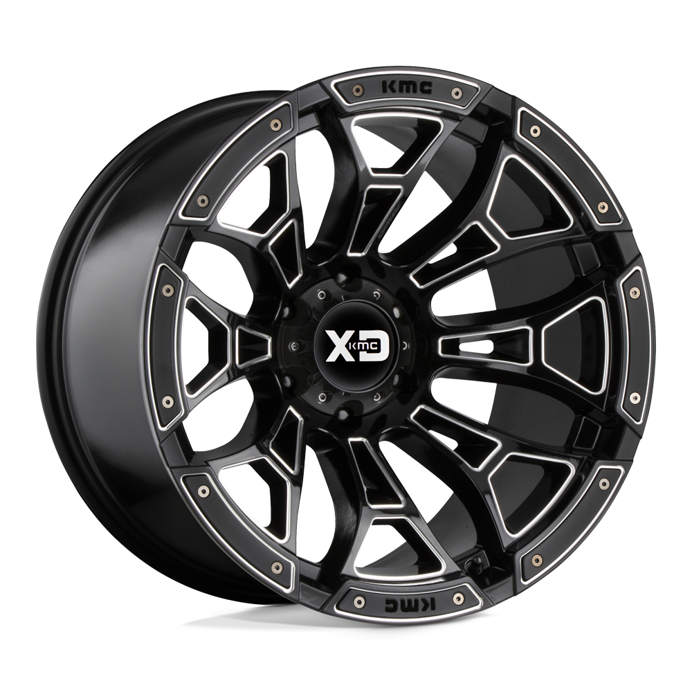 XD Xd841 Boneyard 20x9 6x139.7 0 106.1 Gloss Black Milled