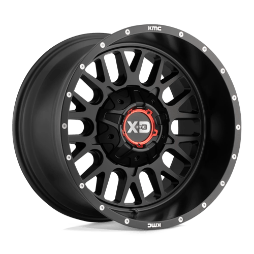 XD Wheels Xd842 Caisse Claire 20x10 5x127 / 5x139.7 -18 78.1 Noir Satiné