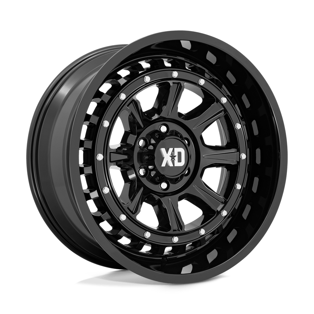 XD Wheels Xd866 Outlander 20x10 6x135 -18 87.1 Noir Brillant