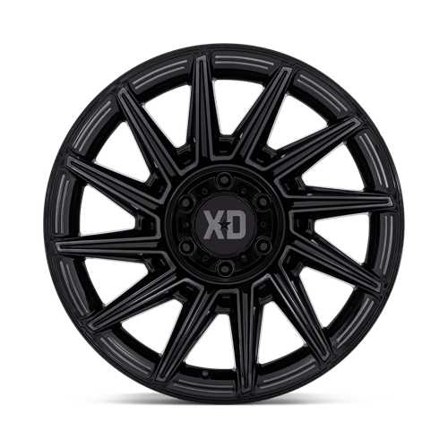 XD Wheels Xd867 Spectre 20x10 6x135 -18 87.1 Noir Brillant Avec Teinte Grise
