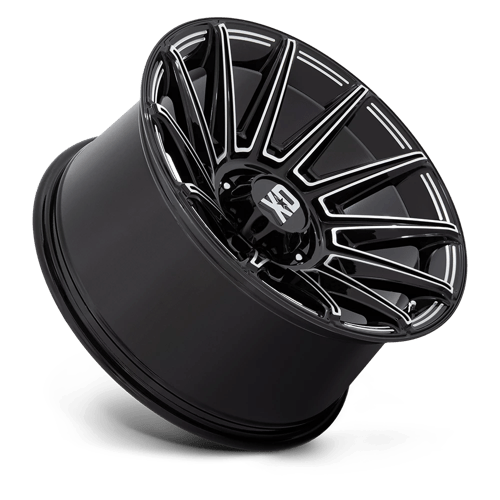 XD Wheels Xd867 Spectre 20x10 5x127 -18 71,5 Noir Brillant Fraisé