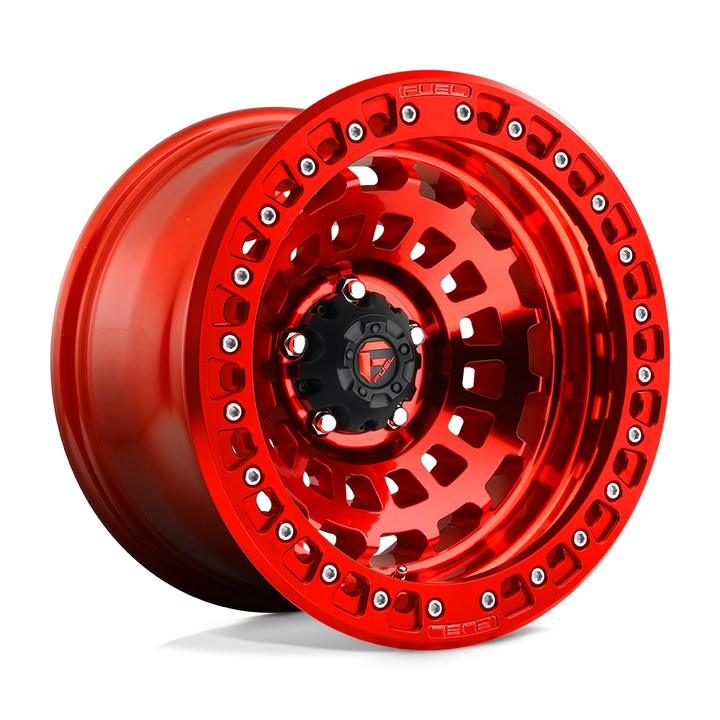 CARBURANT TOUT-TERRAIN D100 ZEPHYR BEADLOCK 17X9 6X139.7 -15 106.1 ROUGE CANDY