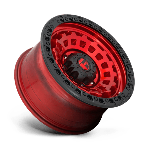 CARBURANT TOUT-TERRAIN D632 ZEPHYR 18X9 5X150 1 110.1 ANNEAU PERLE NOIR ROUGE CANDY