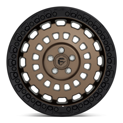 FUEL OFF-ROAD D634 ZEPHYR 17X8 5X100 38 56.5 ANNEAU PERLE NOIR BRONZE MAT
