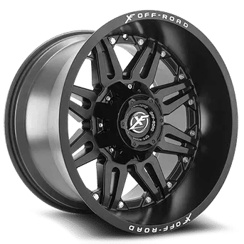 XF Offroad XF-204 17x9 8x165.1 / 8x170 12 125.2 Matte Black