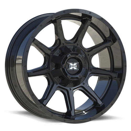 Twisted Off-Road TW2 22x10 6x135 / 6x139.7 -18 NA Gloss Black