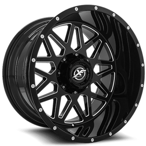 XF Offroad XF-211 20x9 8x165.1 / 8x180 0 125.2 Gloss Black