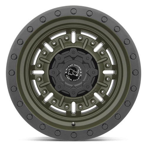 Black Rhino Abrams 17x8.5 6x139.7 -18 112.1 Olive Drab Green