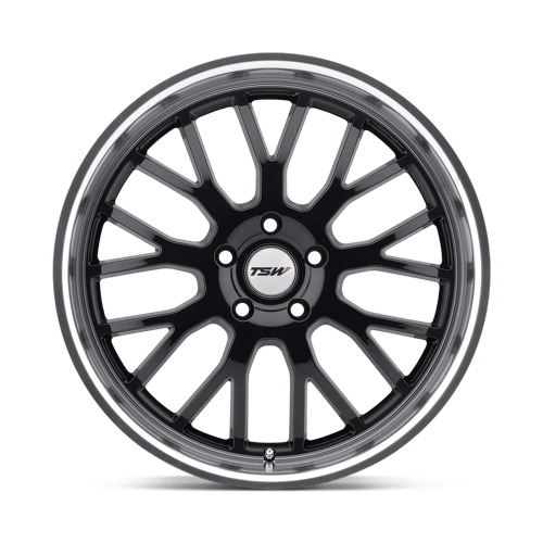 TSW Tremblant 20x10 5x120 25 76.1 Gloss Black W/ Mirror Cut Lip