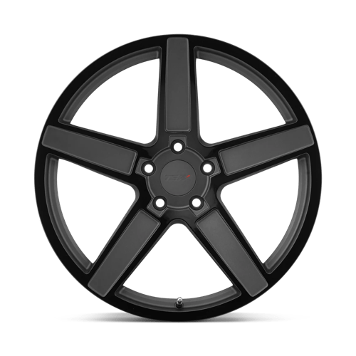 TSW ASCENT 18X8.5 5X112 43 72.1 GUNMETAL MAT AVEC FACE NOIR BRILLANT