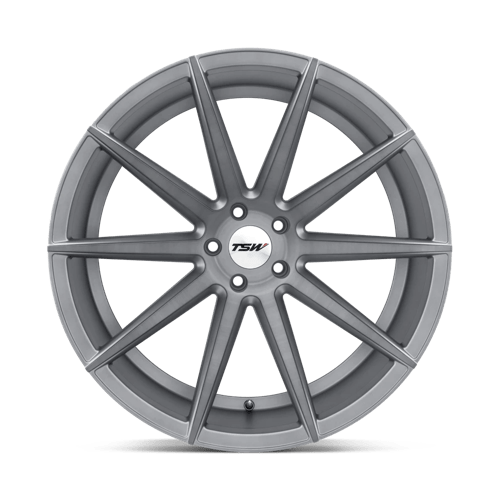 TSW Clypse 18x8.5 5x112 42 66.56 Titane avec face brossée mate