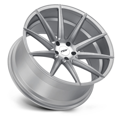 TSW Clypse 22x10.5 5x120 35 76.1 Titane avec face brossée mate