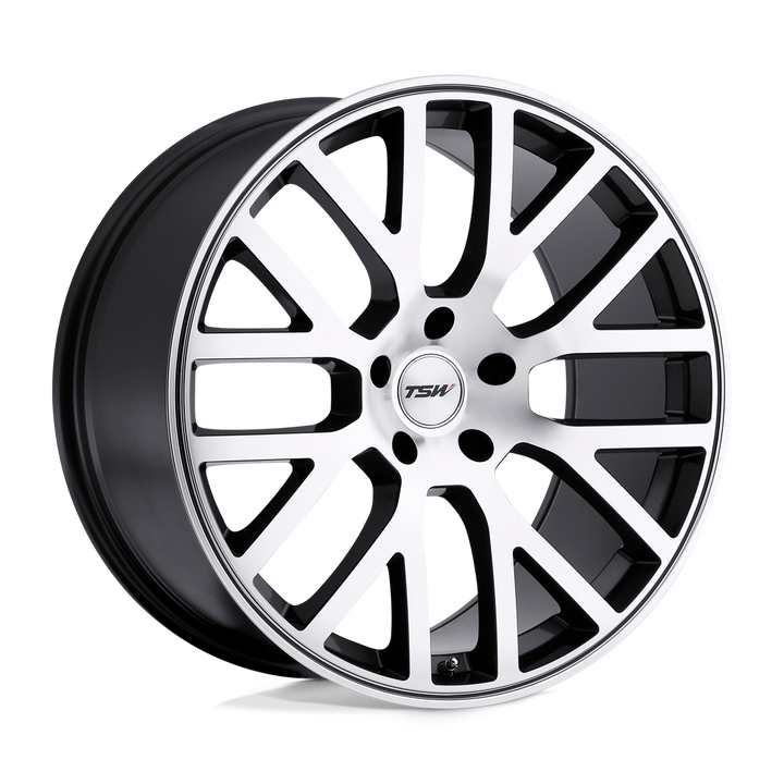 TSW Donington 22x10.5 5x120 35 76.1 Gunmetal Mirror Cut Face