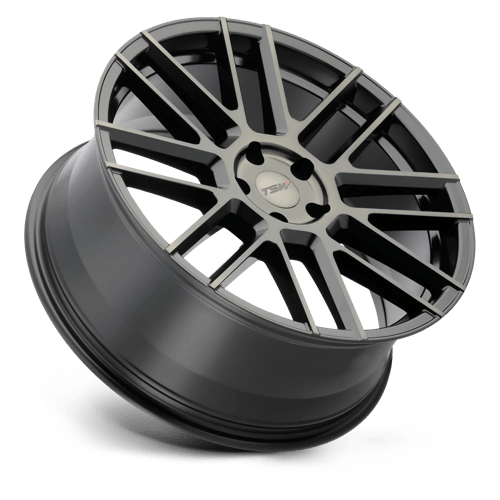 TSW Mosport 20x10 5x114.3 40 76.1 Matte Black W/ Machine Face & Dark Tint