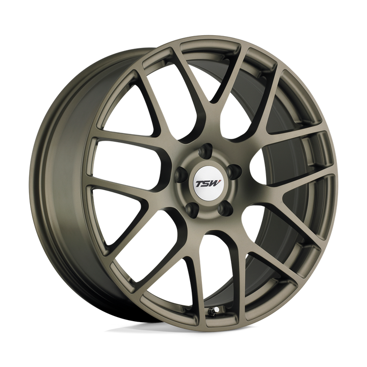 TSW NURBURGRING 19X8 5X112 45 72.1 BRONZE MAT