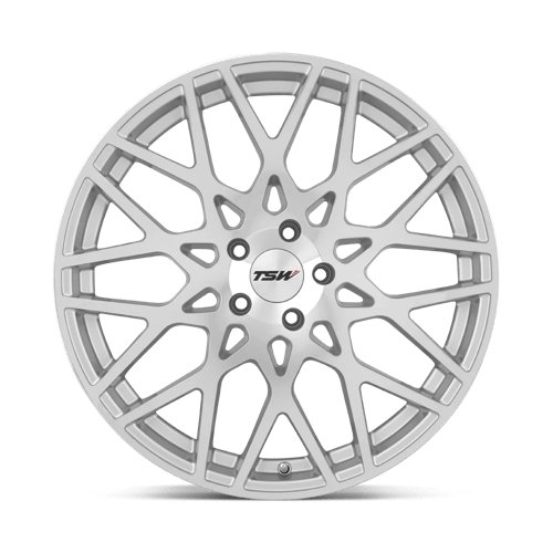 TSW Vale 18x9,5 5x114,3 40 76,1 Argent avec face coupée miroir