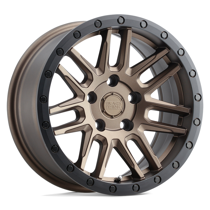 Black Rhino Arches 17x8 5x100 30 56.15 Bronze W / Black Ring