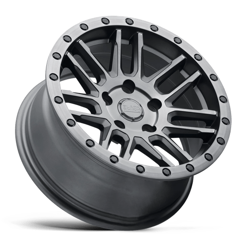 Black Rhino Arches 15x7 5x114.3 15 76.1 Gunmetal Brossé Mat Avec Boulons Noirs