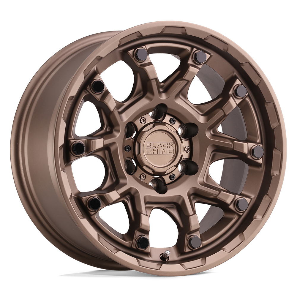 Black Rhino Ark 20x9 6x139.7 -18 112.1 Bronze W / Gloss Black Bolts