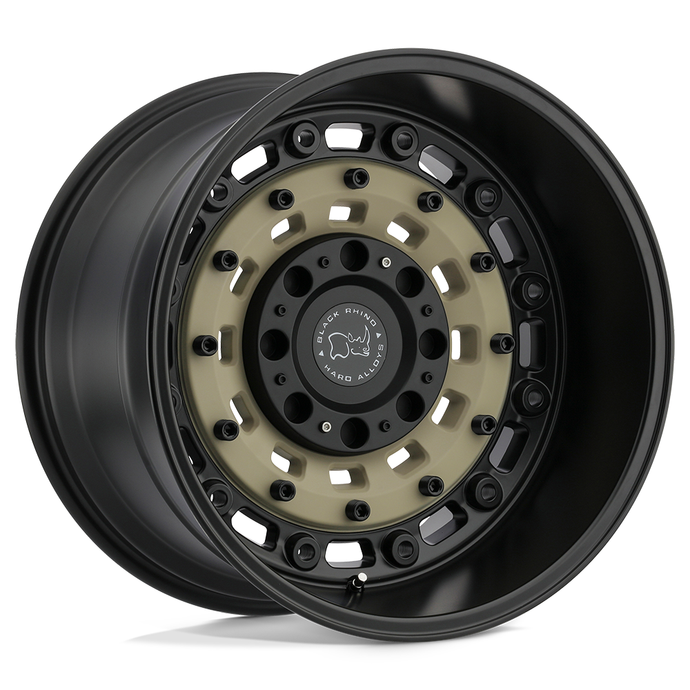 Black Rhino Arsenal 20x12 5x127 -44 71.5 Sand On Black