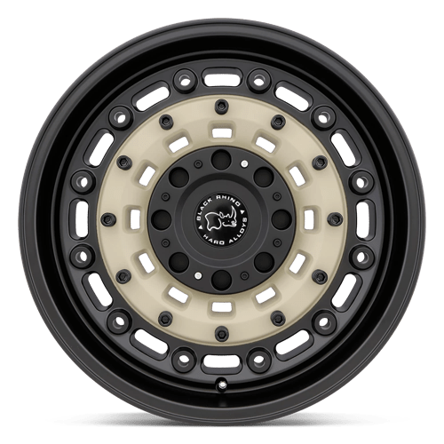 Black Rhino Arsenal 16x8 6x130 38 84.1 Sable sur noir