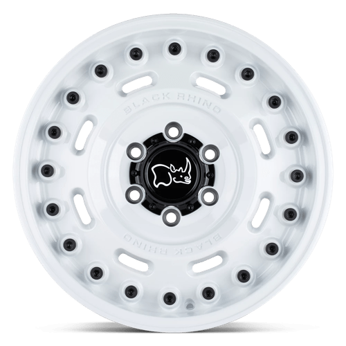 Black Rhino Axe 20x9.5 6x139.7 -18 112.1 Blanc Brillant