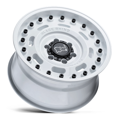 Black Rhino Axe 20x9.5 6x139.7 -18 112.1 Blanc Brillant