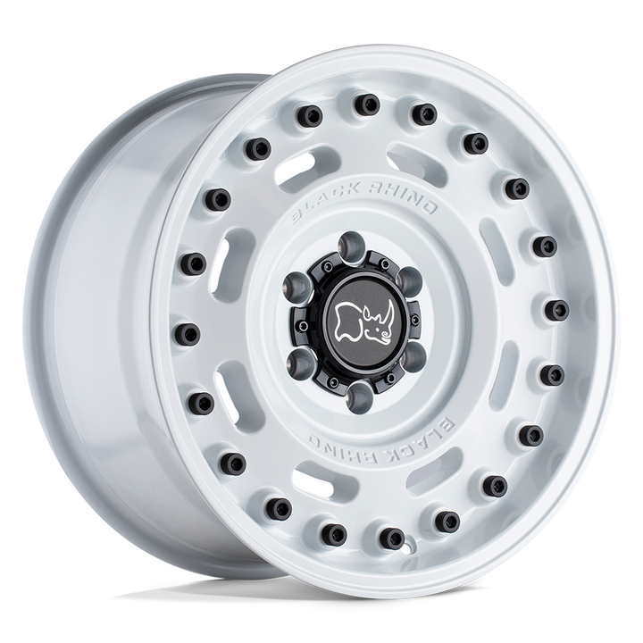 Black Rhino Axe 20x9.5 6x139.7 -18 112.1 Blanc Brillant