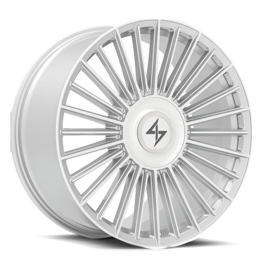 Sentali Luxx Spectre 24x10 5x127 / 5x120 30 74.1 Brushed Silver