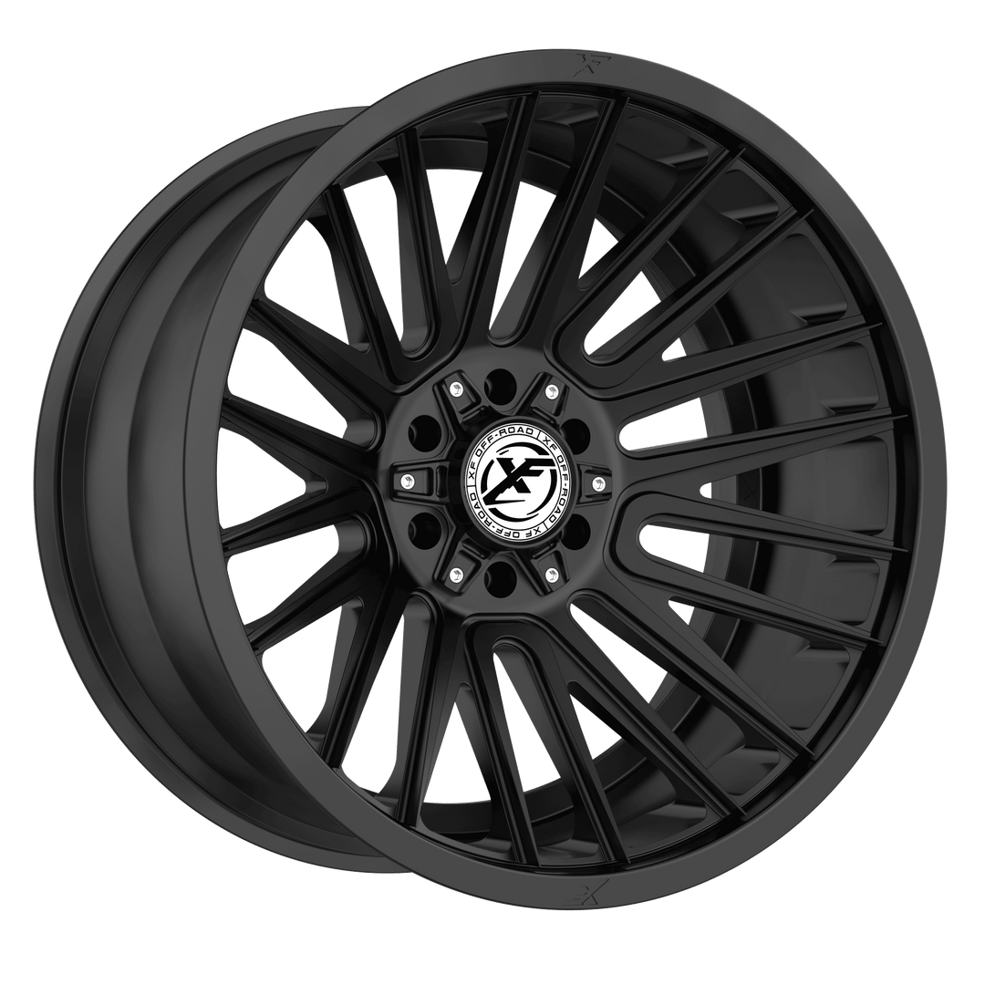 XF Offroad XF-234 20x9 5x127 / 5x139.7 12 78.1 Satin Black Dark Tint