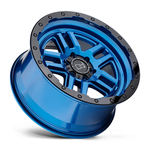 Black Rhino Barstow 20x9.5 6x135 12 87.1 Dearborn Blue W / Black Ring