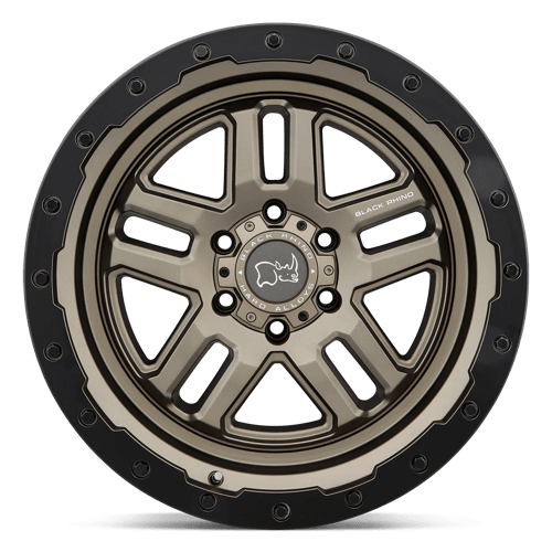 Black Rhino Barstow 20x9.5 6x135 12 87.1 Matte Bronze W / Matte Black Ring